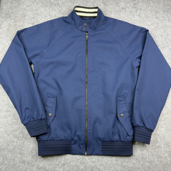 Burton Menswear London Other - Burton Menswear London Harrington Jacket Navy Blue Bomber Small